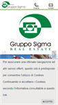 Mobile Screenshot of grupposigma.it