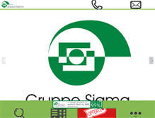 Tablet Screenshot of grupposigma.it
